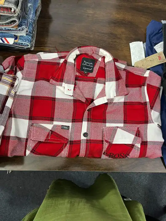Semi winter double pocket shirt  uploaded by business on 11/6/2023