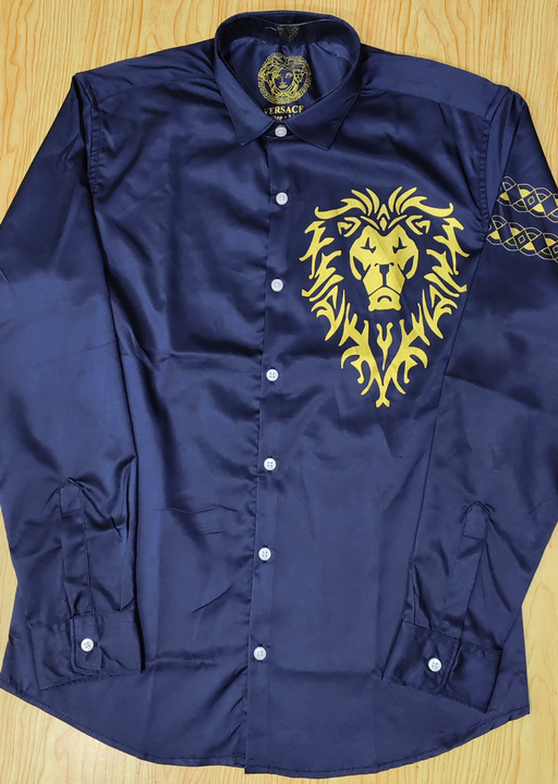 Lion gold print designer  uploaded by Wild Art® Clothing Brand on 11/6/2023