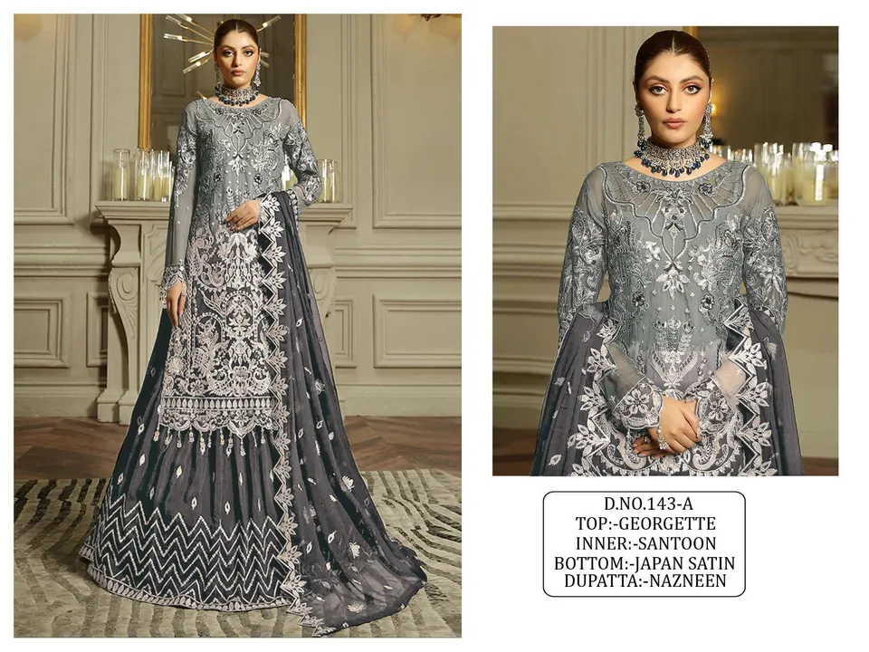 Suits uploaded by Taha fashion from surat on 11/7/2023