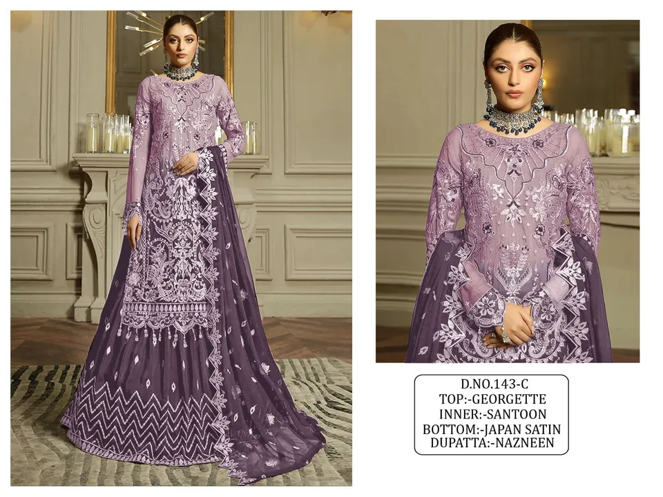 Suits uploaded by Taha fashion from surat on 11/7/2023