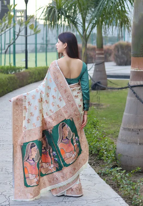 Saree uploaded by Taha fashion from surat on 11/7/2023