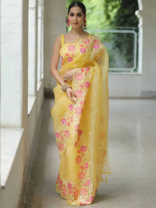 Saree uploaded by Taha fashion from surat on 11/7/2023
