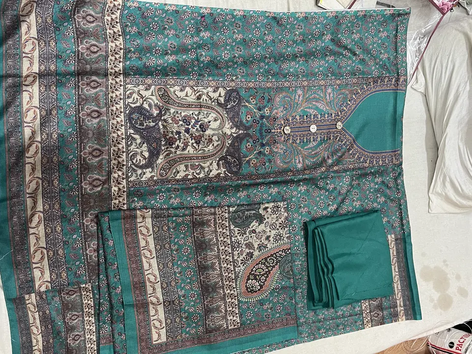 Digital print suit uploaded by Aarti Trading company on 11/7/2023