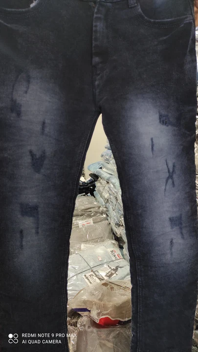 Damaging jeans 28*32*34*36 uploaded by Jai kaali garment on 11/7/2023