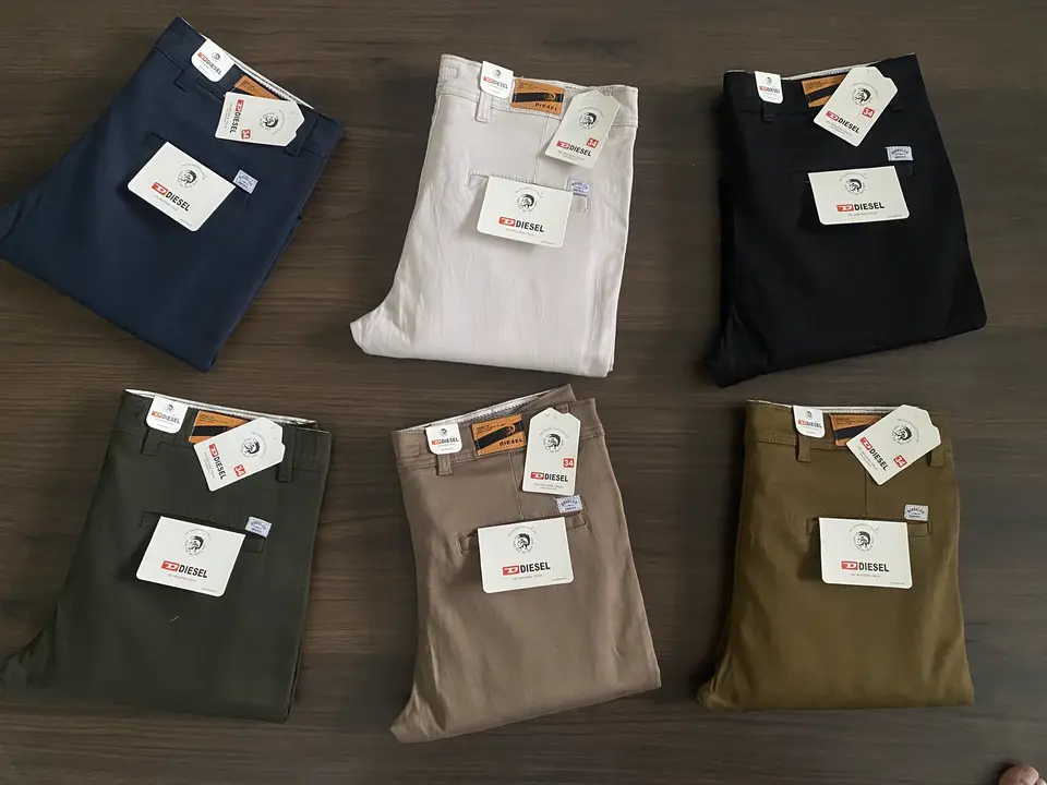 Diesel Trousers Soft Smooth Quality Size 30 To 36 uploaded by JAI MATA GARMENTS on 11/7/2023