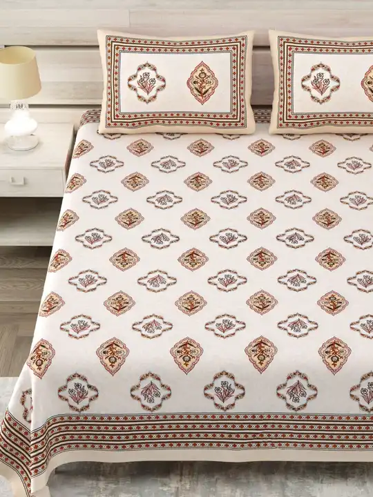 108X108 King size bedsheet Manufacturer in jaipur  uploaded by Nikhar Fab Tex on 11/7/2023