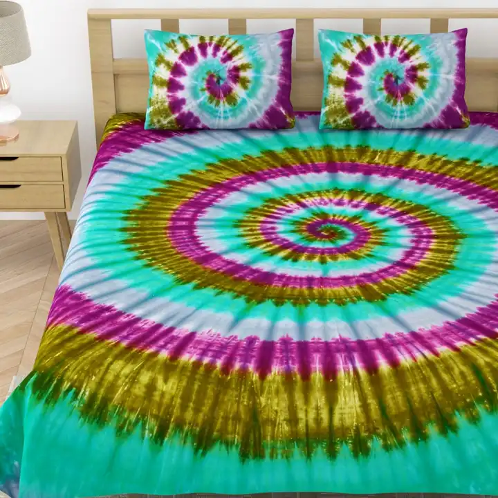 Rainbow Bedsheets  uploaded by Bagru crafts on 11/7/2023