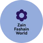 Business logo of Zain fashain world