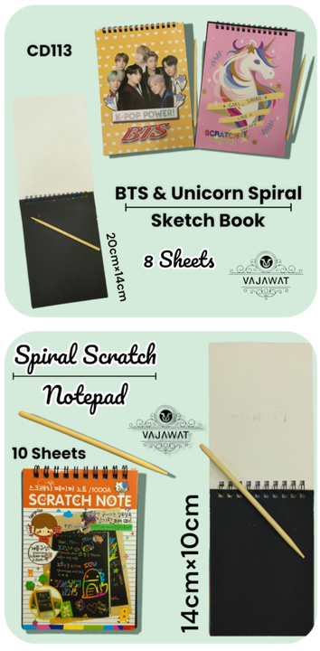 BTS Scratch Book 📖 uploaded by business on 11/7/2023