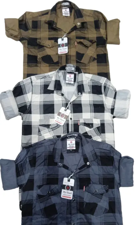 Double pocket 30/30 check shirt  uploaded by business on 11/7/2023