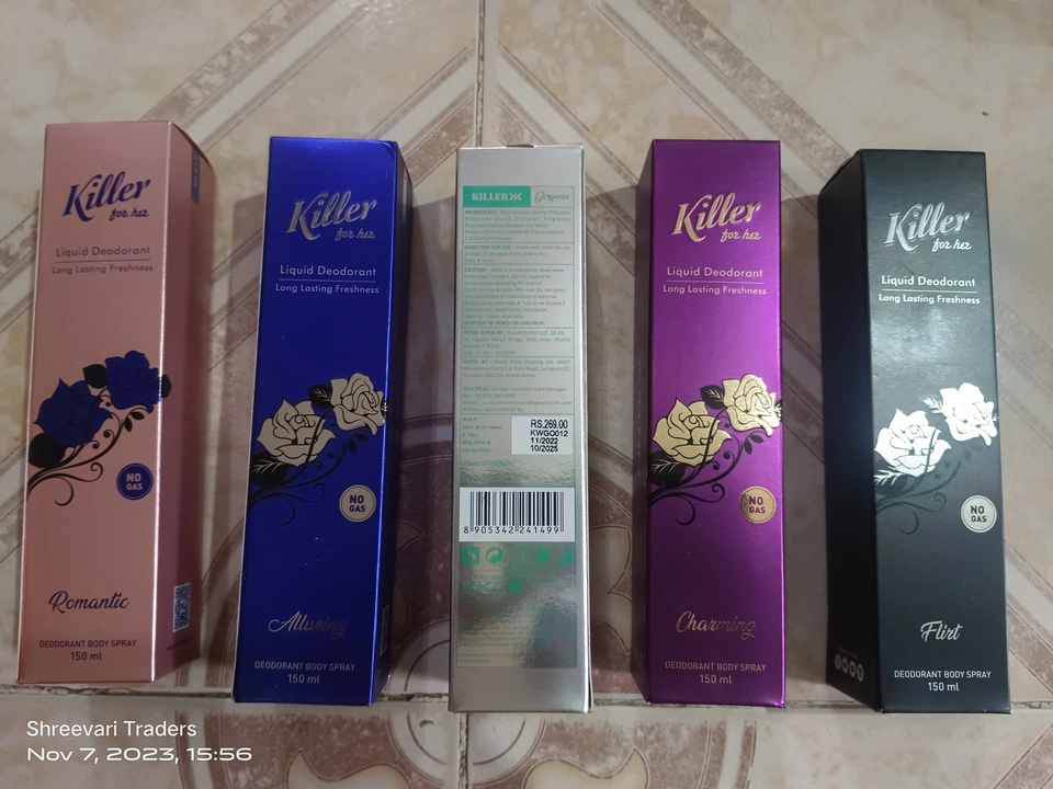 Killer Ladies Perfume  uploaded by Shreevari Traders on 11/7/2023