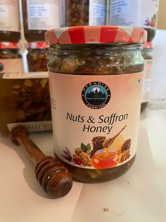Nuts and Saffron Honey  uploaded by business on 11/7/2023