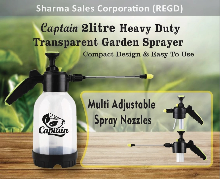Captain 2L Heavy Duty Garden Sprayer with long nozzle uploaded by business on 11/8/2023
