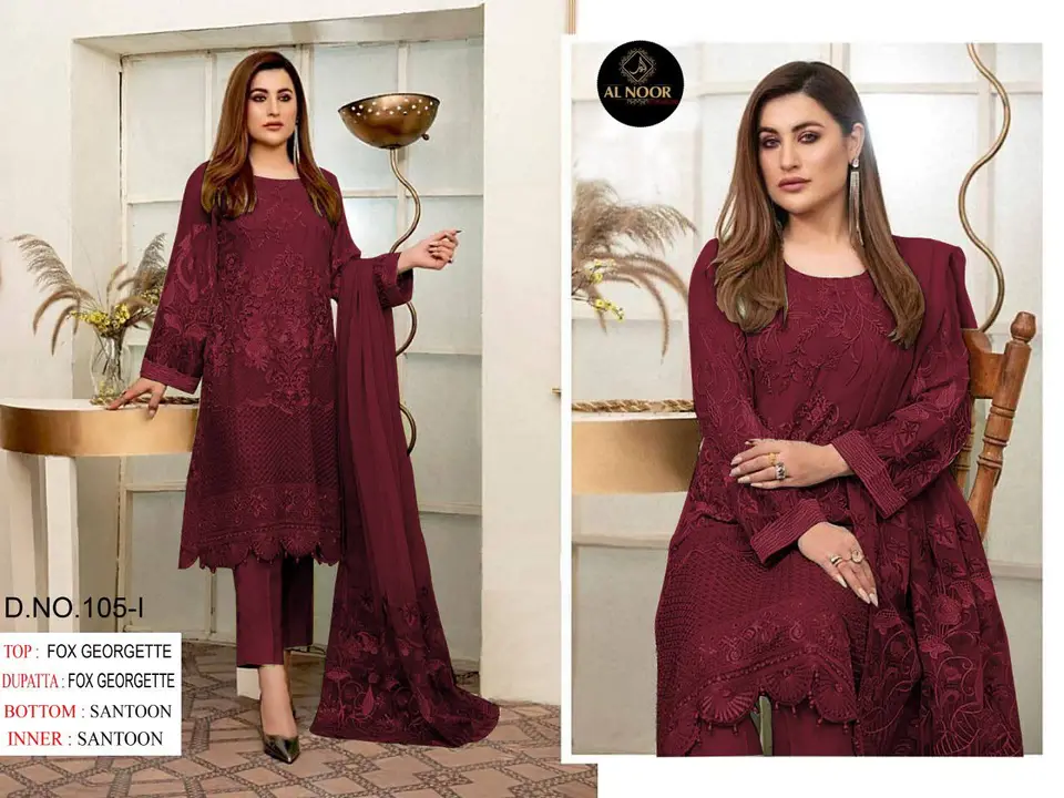 Suits uploaded by Taha fashion from surat on 11/8/2023