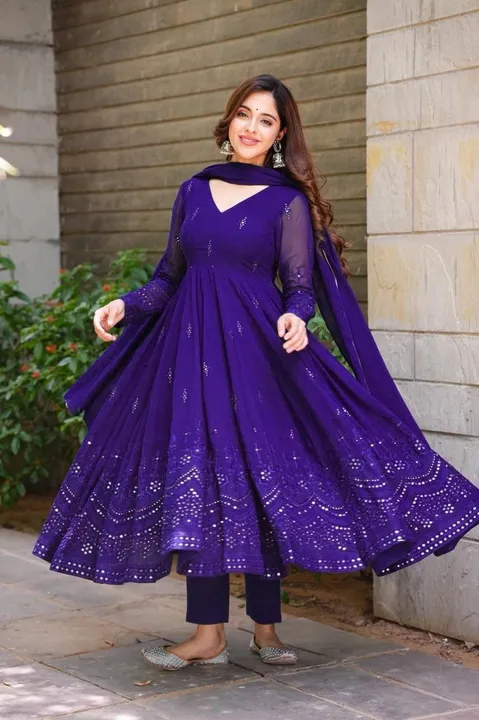Gown uploaded by Taha fashion from surat on 11/8/2023