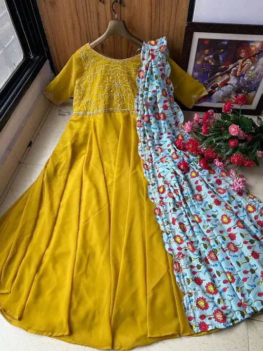 Gown uploaded by NIPHU & CHAHU VLOGS  on 11/8/2023