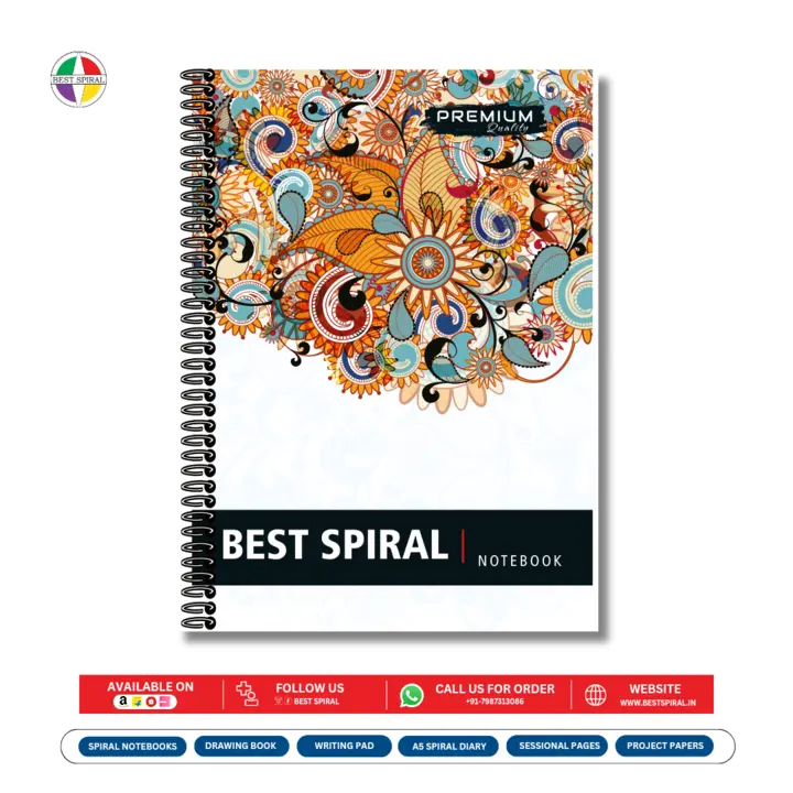 200 Pages Spiral Notebook  uploaded by Best Spiral Notebook on 11/8/2023