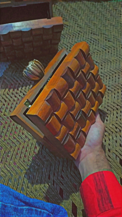 Mango wood clutch purse  uploaded by business on 11/9/2023