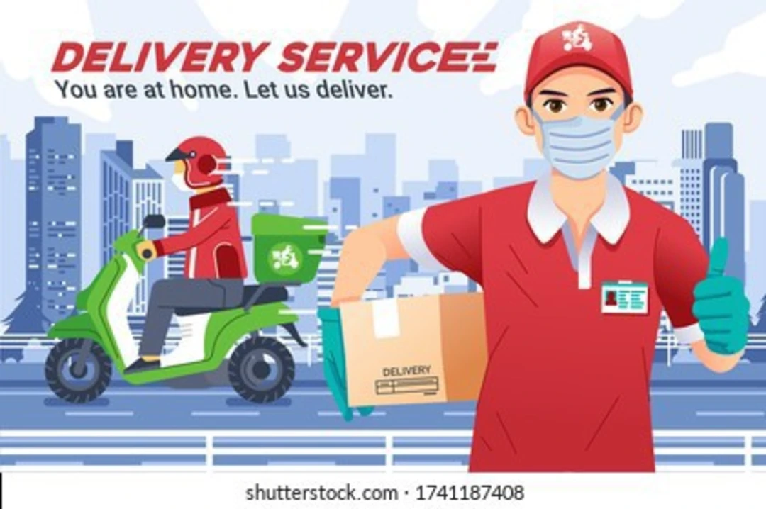 Visiting card store images of COURIER SERVICE CENTER