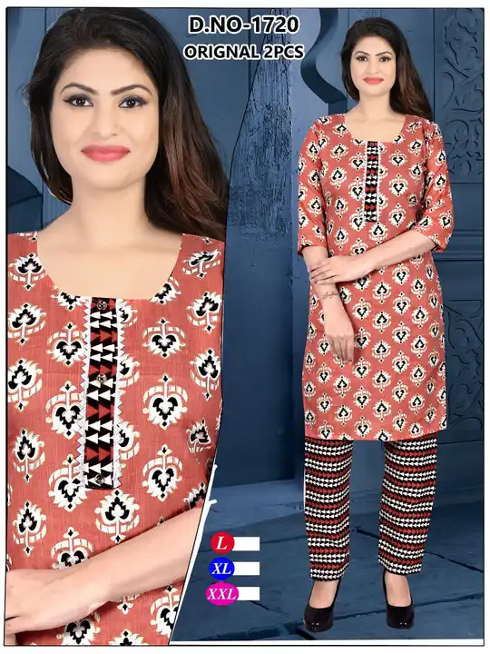 Kurti with pant uploaded by Salar textiles on 11/9/2023