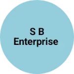 Business logo of S b enterprise