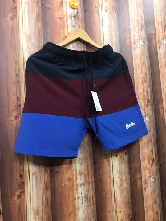 Superdry tricolor shorts🔥 uploaded by KANHAJI TRADERS on 3/23/2021