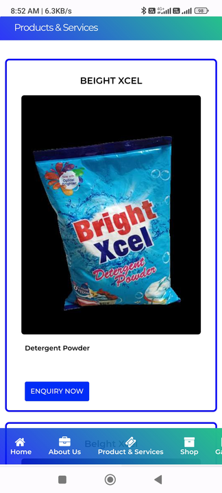 B.X Detergent powder 1 kg uploaded by Bright xcel on 11/10/2023