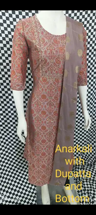 Anarkali pant Dupatta  uploaded by Daffodil Fashion  on 11/10/2023