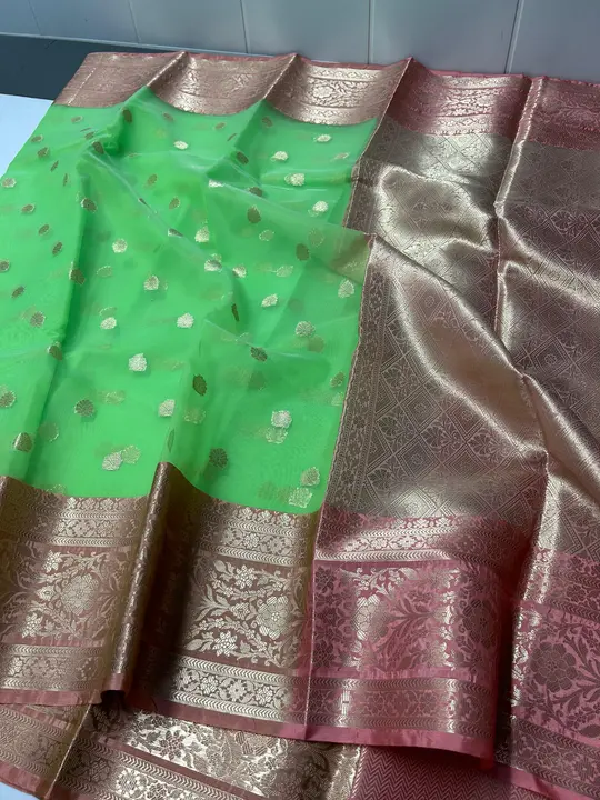 Organza  uploaded by M.S Silk Saree on 11/10/2023