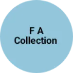Business logo of F A Collection