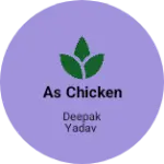 Business logo of As chicken