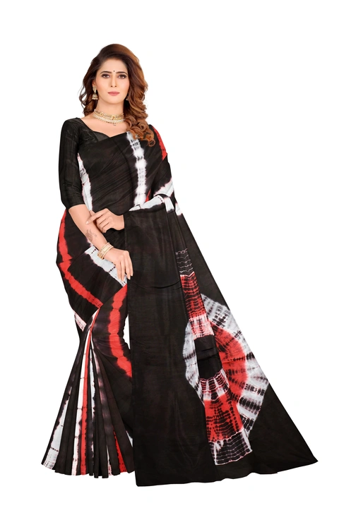 Jaipuri print cotton mulmul saree uploaded by THE FAMILIAR HANDICRAFTS on 11/10/2023