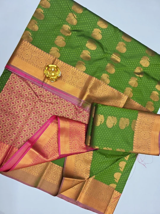 Semi silk sarees  uploaded by business on 11/11/2023