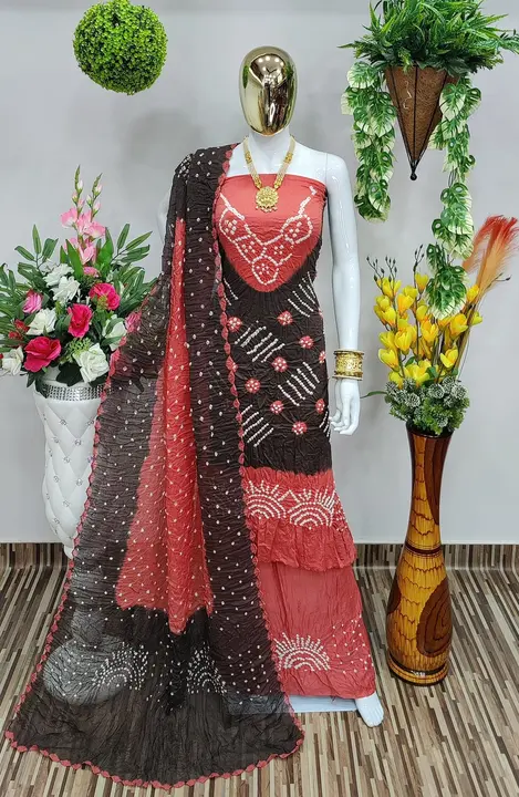 Cottan satin suit uploaded by Faiz handicrafts on 11/11/2023