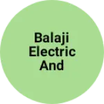 Business logo of Balaji electric and hardware store