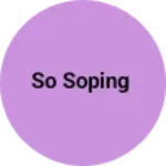 Business logo of So soping