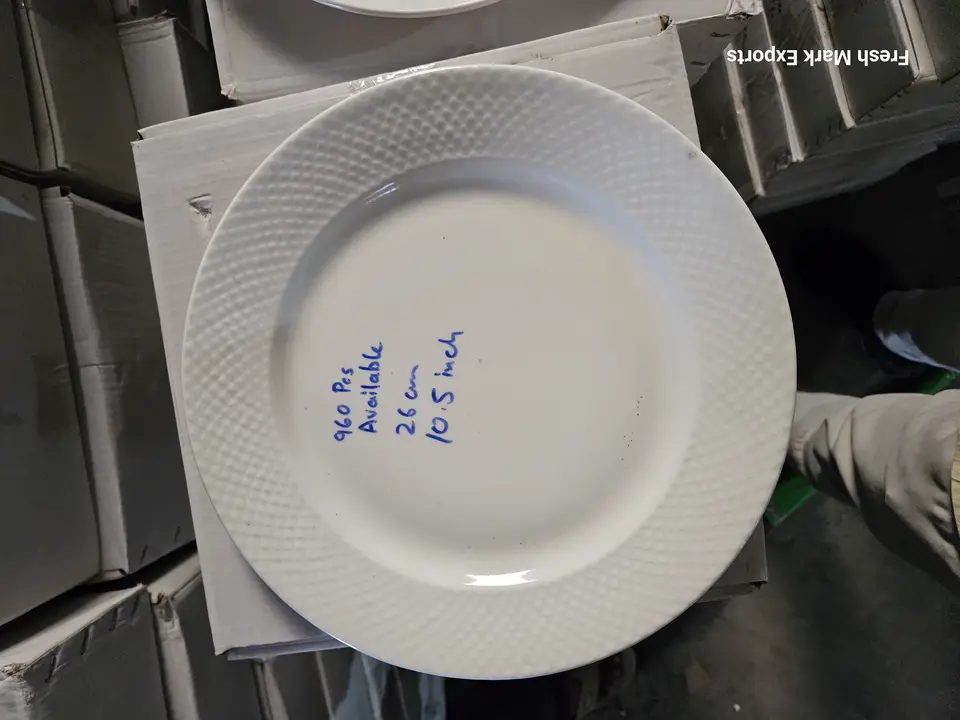 Catering Plate bone-china  uploaded by Fresh Mark Exports on 11/12/2023
