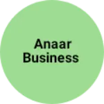 Business logo of Anaar business