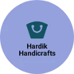 Business logo of Hardik handicrafts