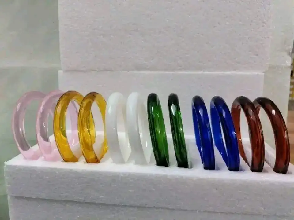 Glass bangle  uploaded by business on 11/13/2023