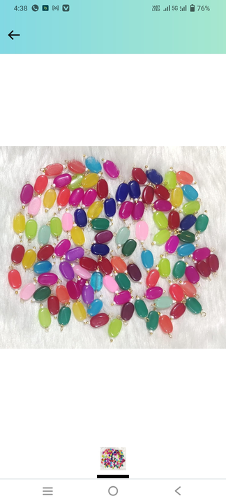 Ovel glass beads  uploaded by business on 11/13/2023
