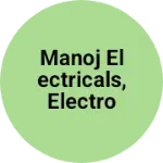 Business logo of Manoj electricals, electronics and mobile