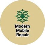 Business logo of MODERN MOBILE REPAIR