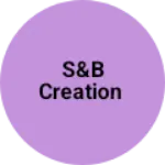 Business logo of S&B creation