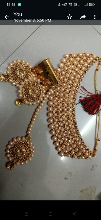 Post image I want 500 pieces of Necklaces at a total order value of 20000. I am looking for Manufacturing contact me best rate . Please send me price if you have this available.