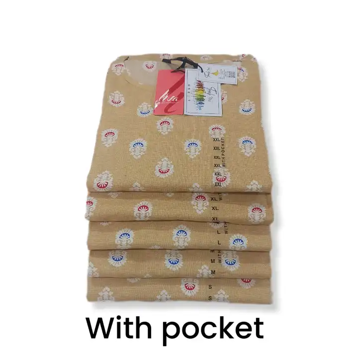 Kurti with pocket uploaded by Daffodil Fashion  on 11/14/2023