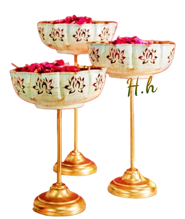 Decorative Beautiful Urli & Tea light Stand Collection Available  in Very Reasonable Prices 
Kindly  uploaded by business on 11/14/2023