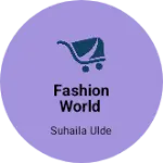 Business logo of Fashion world
