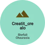 Business logo of Creatit_Crealo