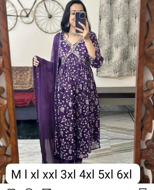 Kurti with pent and dupatta  uploaded by business on 11/14/2023